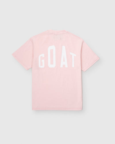 GOAT Big Arch Tee (Washed Pink)