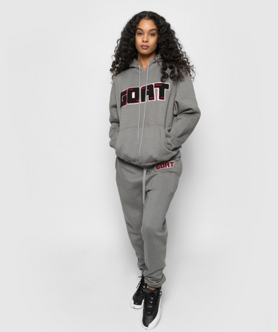 GOAT Classic Chenille Sweatsuit (Playoff Grey)